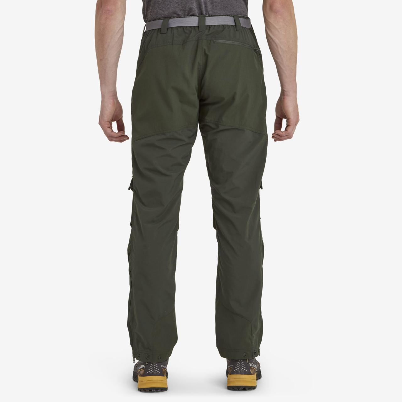 TERRA PANTS LONG LEG-OAK GREEN-34/L pánské kalhoty zelené